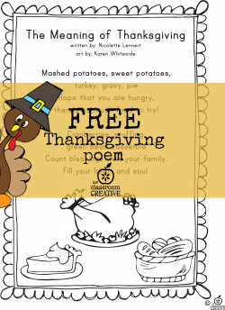 28+ Collection of Thanksgiving Poem Clipart | High quality, free ...