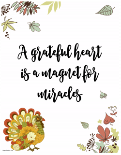 Free Printable Thanksgiving Quotes | Customize and then Print