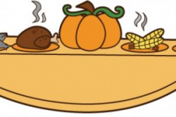 Thanksgiving table clipart 2 » Clipart Station