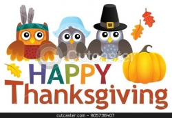 Happy Thanksgiving theme 2 stock vector