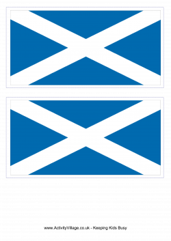 Scotland Flag - Free Printable Scotland Flag | templates | Pinterest ...
