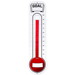 Fundraising Thermometer: Amazon.com