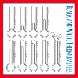 Thermometer Clipart Worksheets & Teaching Resources | TpT
