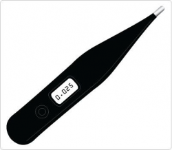 Digital thermometer Clip Art | Medical cliparts | Medical ...