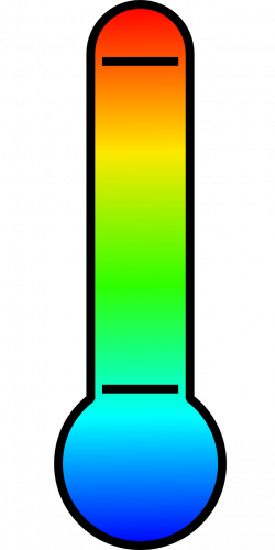 Thermometer,temperature,rainbow,measurement,measure - free ...
