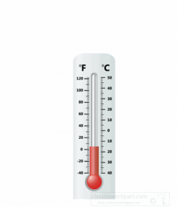 Weather Animated Clipart: thermometer-with-temperature ...