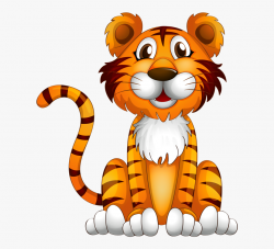 Tiger Sitting Down Drawing #2224176 - Free Cliparts on ...