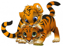 Baby Tiger Clipart | CUTE | Cute tigers, Cute cartoon ...