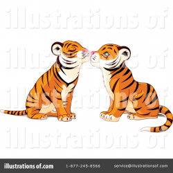 Tiger Clipart #90534 - Illustration by Pushkin