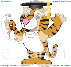 Graduation tiger clipart 3 » Clipart Portal