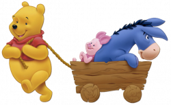 Winnie The Pooh Group Clipart Pic - 1632 - TransparentPNG