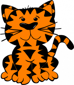 Tiger Clip Art at Clker.com - vector clip art online, royalty free ...
