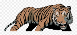 Clipart Tiger Wild Animals - Tiger - Png Download (#919310 ...