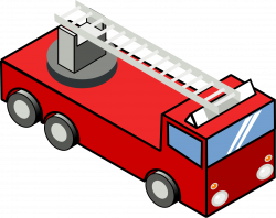 Fire Truck clipart toy truck - Pencil and in color fire truck ...