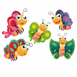 Butterfly Cartoon Download Clip art - Cute butterfly 1500*1501 ...