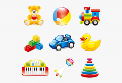 Free Kids Toys - Cute Baby Toys Clipart , Transparent ...