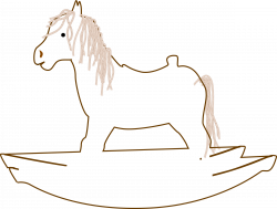 Clipart - Rockinghorse ( two Versions)