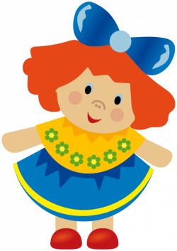 Doll Toy Clipart | toys for prefer