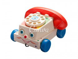 Antique Toy Phone - Photos by Canva