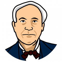28+ Collection of Thomas Edison Clipart | High quality, free ...
