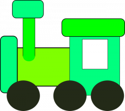 Green Train Clip Art at Clker.com - vector clip art online, royalty ...