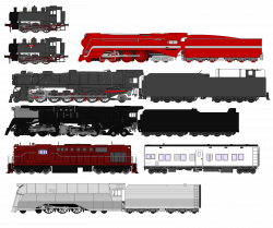 Trains favourites by AceNos on DeviantArt