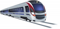 Modern Train PNG Clip Art - Best WEB Clipart