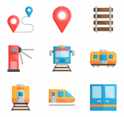 Train station Icons - 257 free vector icons