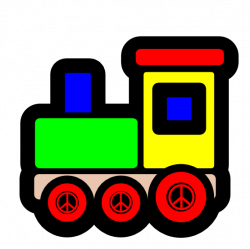 clipartist.net » Clip Art » toy train icon christmas xmas ...