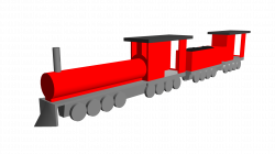 Task 7: 3D Modelling – Toy Train (Maya) | Lewis Cole's Game ...