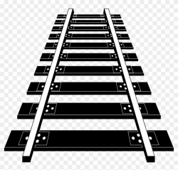 Railroad Tracks Png Image Free Download - Rail Clipart Black ...