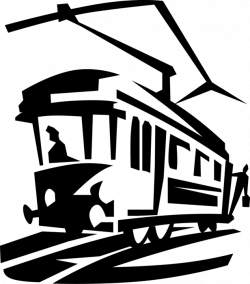 San Francisco Streetcar Tram or Trolley - Vector Image