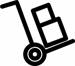 Trolley Push Cart With Boxes Svg Png Icon Free Download (#8821 ...