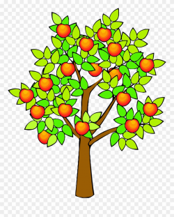 Spring Green Tree Clipart Png - Fruit Tree Clip Art ...