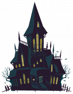 Haunted House Clipart spooky house - Free Clipart on Dumielauxepices.net
