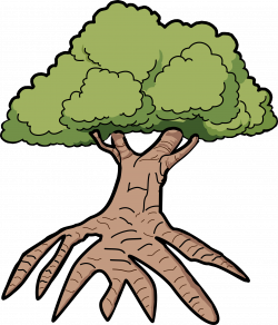 Tree Silhouette Roots at GetDrawings.com | Free for personal use ...