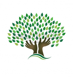 Clipart Hands Tree - Concept for Hope, Commitment, Faith ...
