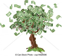 Money Tree Clipart Inspiration | The Bank Notes in 2019 ...