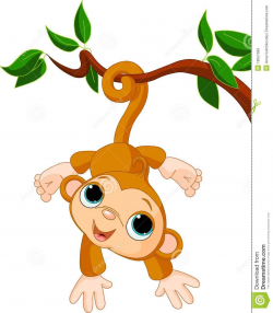 girl-monkey-clip-art-monkey-in-a-tree-clipart-baby-monkey ...