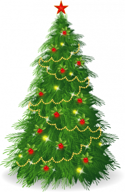 Delightful Christmas Tree Illustrations - The Clip Art Guide Blog