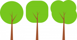 Clipart - Flat Tree