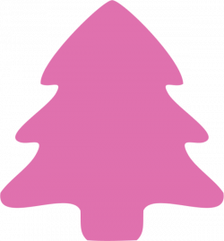 28+ Collection of Pink Christmas Tree Clipart | High quality, free ...