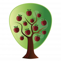 clipartist.net » Clip Art » Abstract Crops Apple Tree Scalable ...