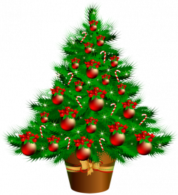 Transparent Christmas Poted Tree PNG Clipart | сніговики .санта ...