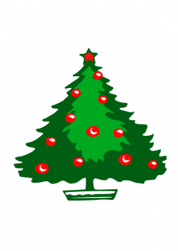 clipartist.net » Clip Art » christmas tree mo 1 trees xmas peace ...