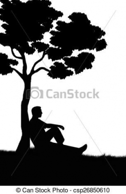 man silhouette Stock Illustration - stock illustration ...