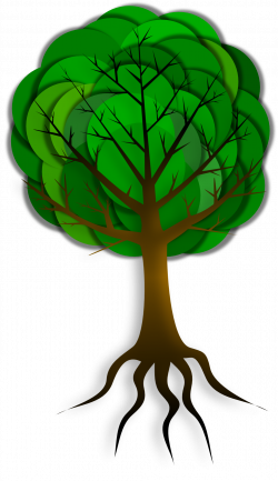 TREE AND ROOTS CLIP ART | CLIP ART - TREES - CLIPART ...