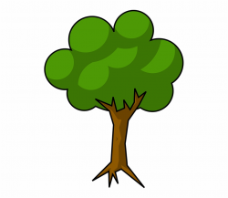 Cel Shading Minimal Shaded Simple Tree - Clipart Simple Tree ...