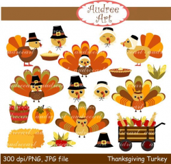 Thanksgiving clip art,fall clip art, turkey clip art ...