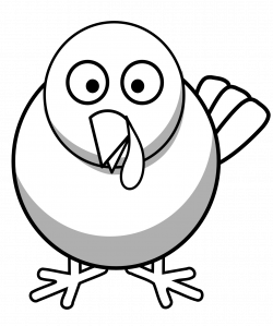 Turkey Clipart Black And White | Clipart Panda - Free Clipart Images